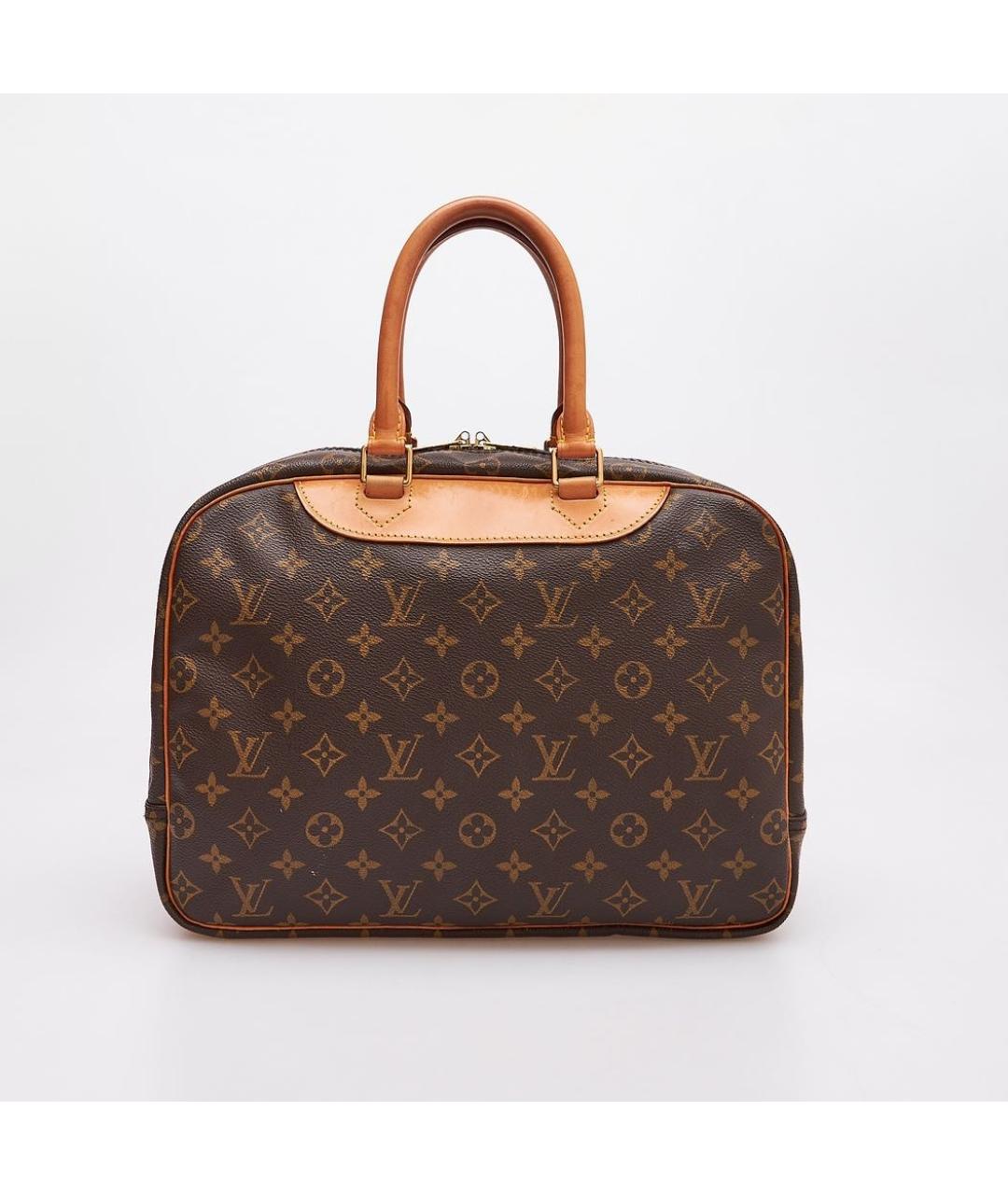 LOUIS VUITTON Коричневая сумка с короткими ручками, фото 3