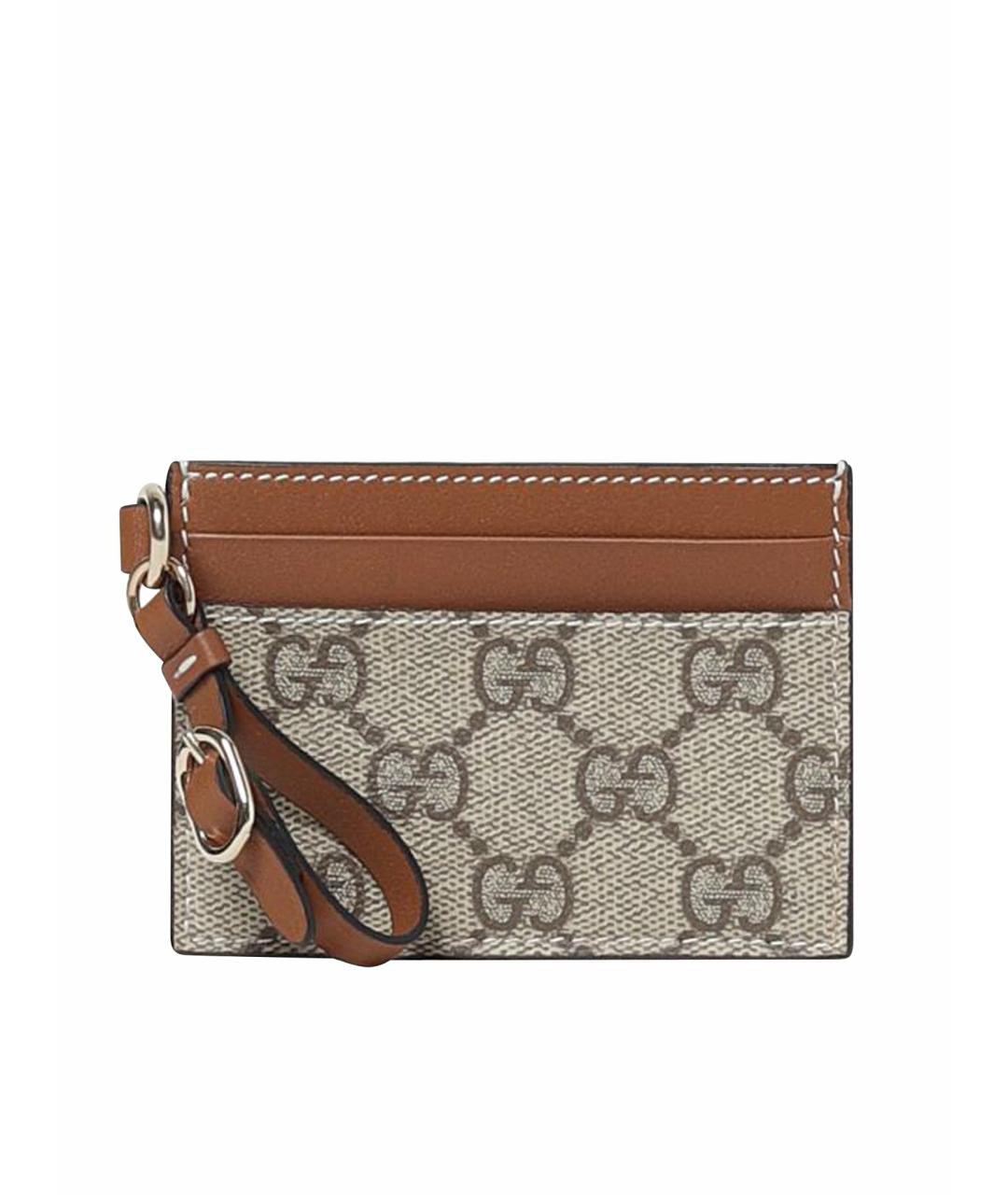 GUCCI Бежевый кардхолдер, фото 1