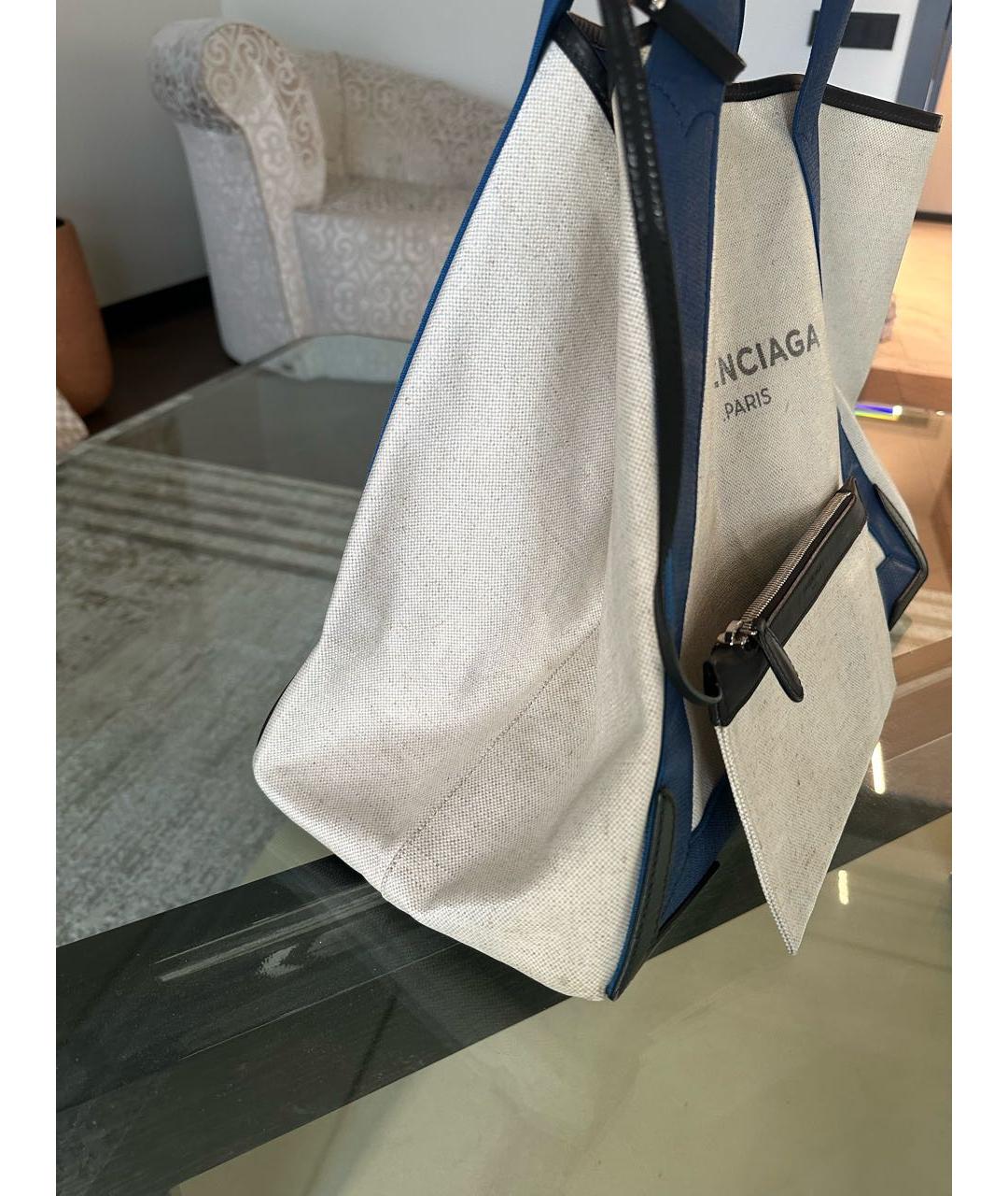 BALENCIAGA Бежевая сумка тоут, фото 3