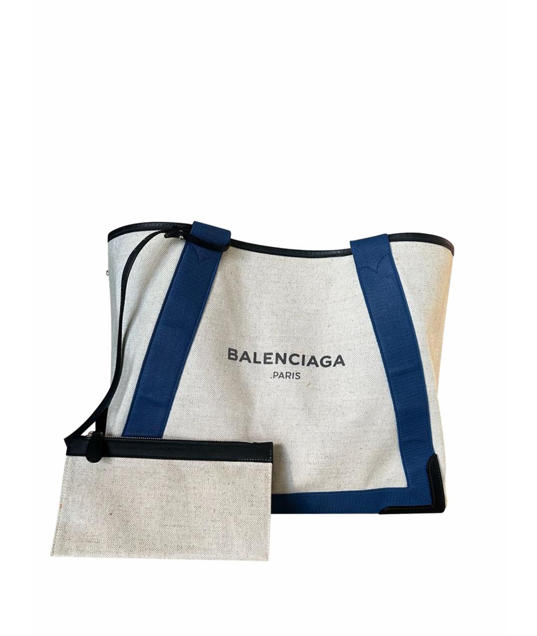 BALENCIAGA Бежевая сумка тоут, фото 1