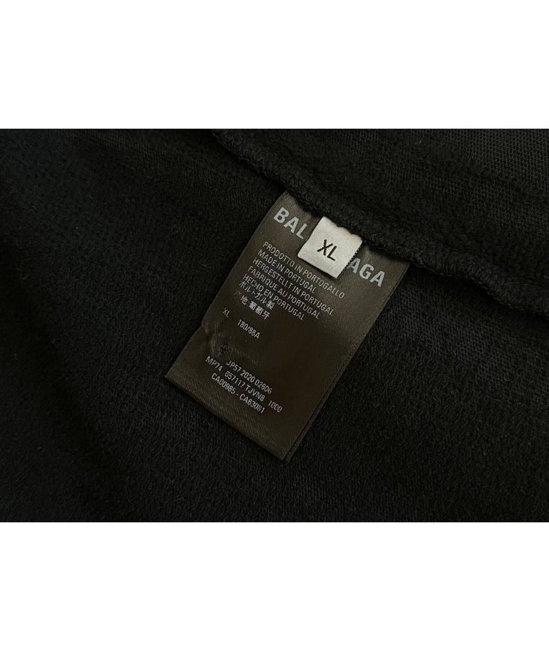 BALENCIAGA Антрацитовые спортивные брюки и шорты, фото 5