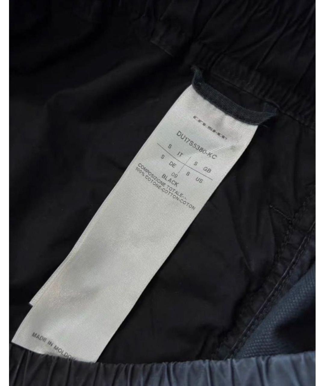 RICK OWENS Черные хлопковые шорты, фото 5