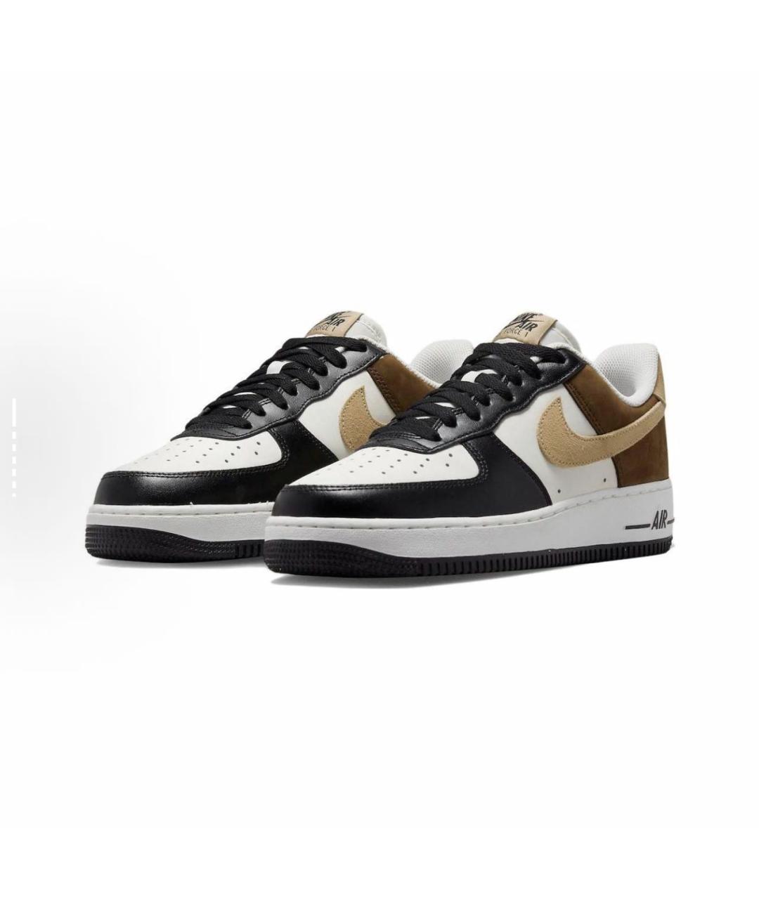 NIKE Коричневые низкие кроссовки / кеды, фото 2