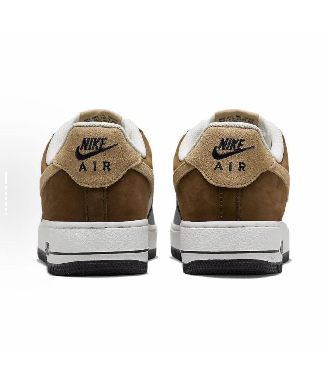 NIKE Коричневые низкие кроссовки / кеды, фото 4