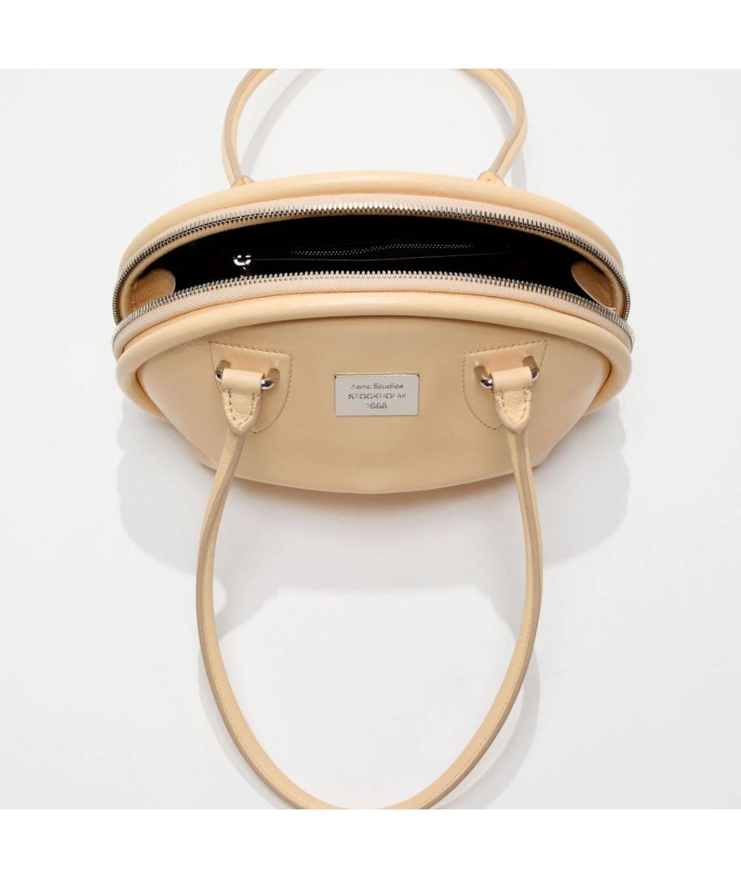 ACNE STUDIOS Кожаная сумка с короткими ручками, фото 5