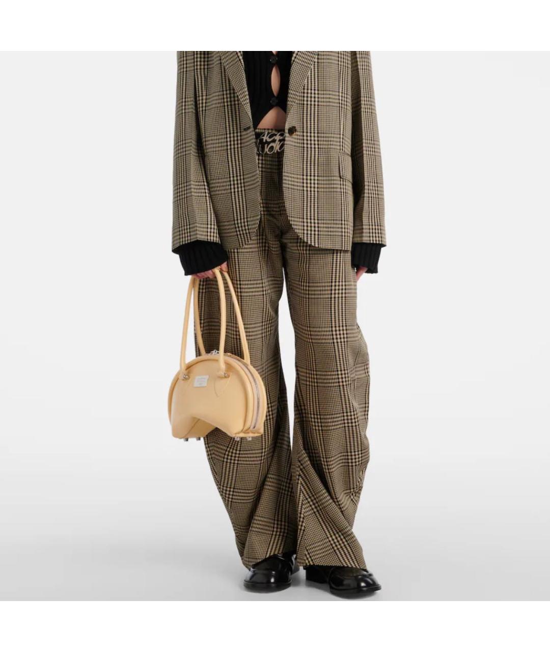 ACNE STUDIOS Кожаная сумка с короткими ручками, фото 4