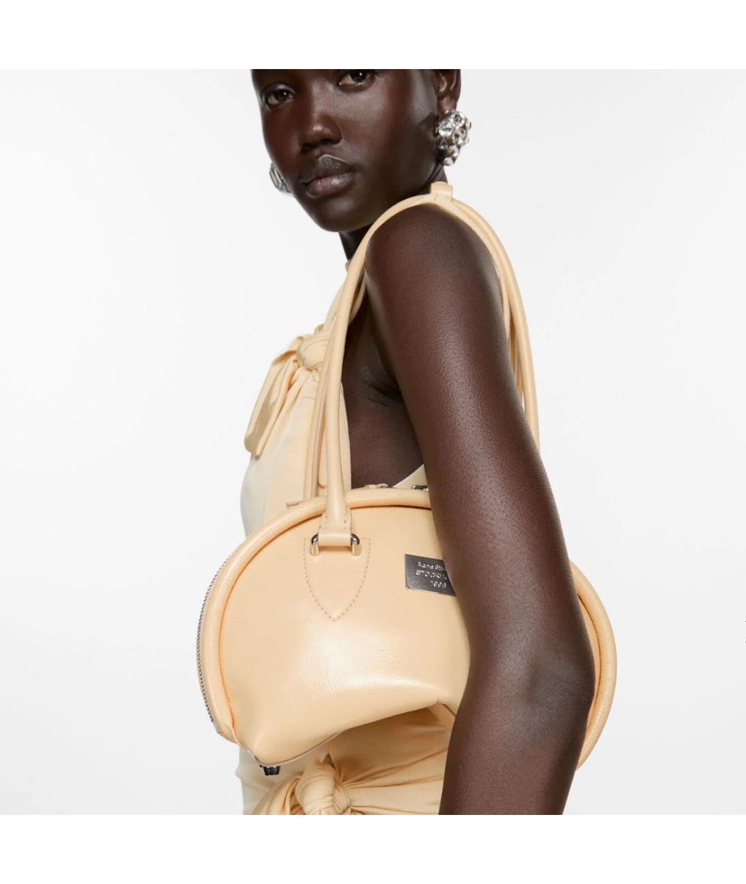 ACNE STUDIOS Кожаная сумка с короткими ручками, фото 2