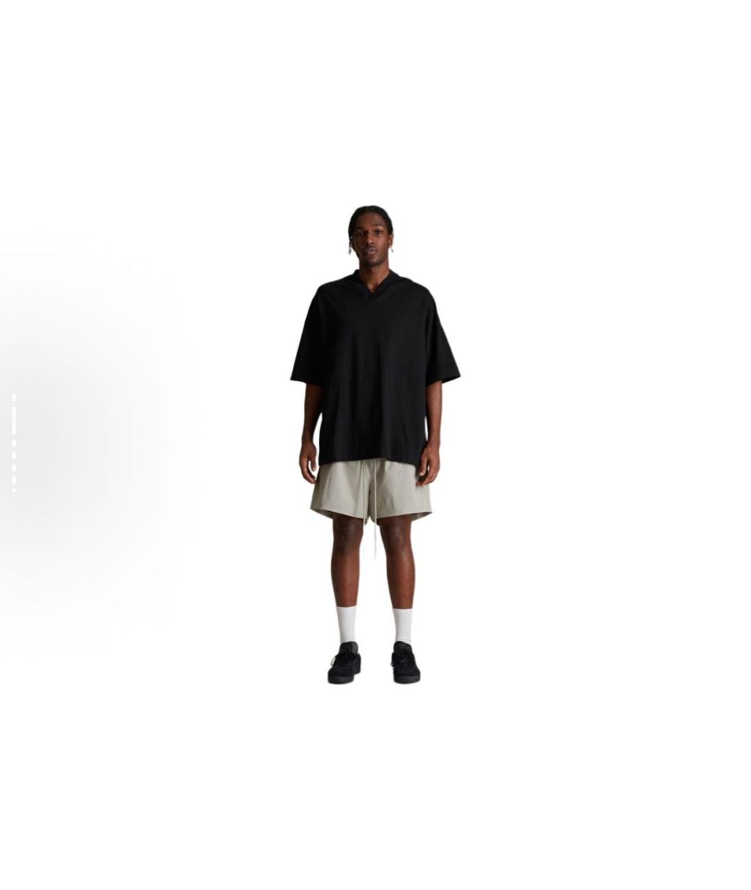 FEAR OF GOD ESSENTIALS Черная футболка, фото 4