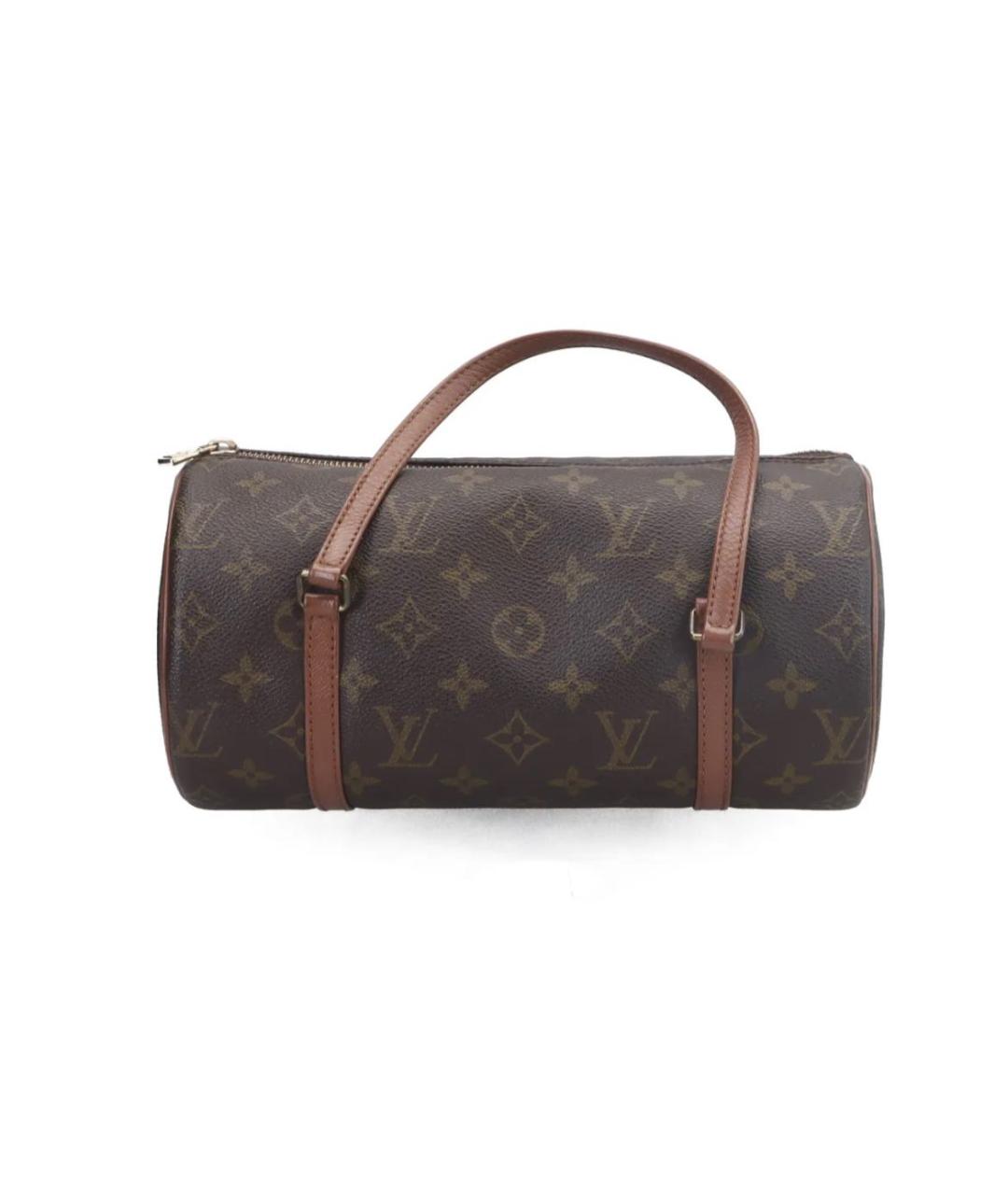 LOUIS VUITTON Коричневая сумка с короткими ручками, фото 1