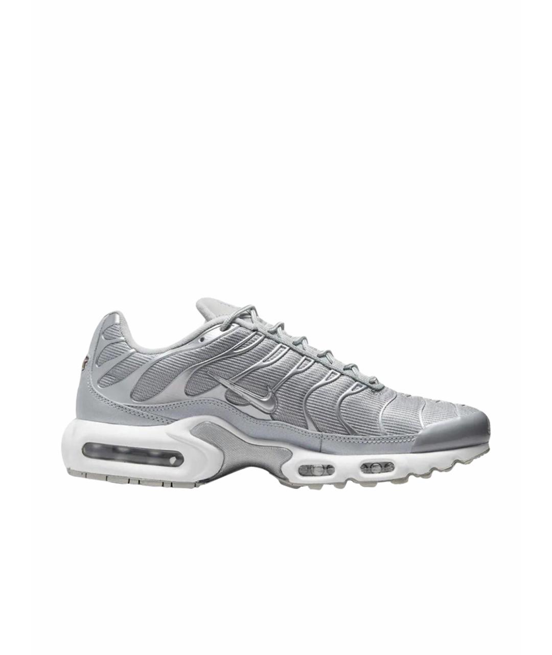 NIKE Серебряные низкие кроссовки / кеды, фото 1