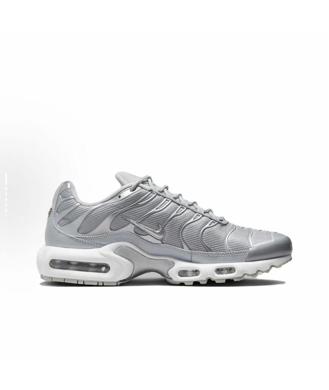 NIKE Серебряные низкие кроссовки / кеды, фото 6