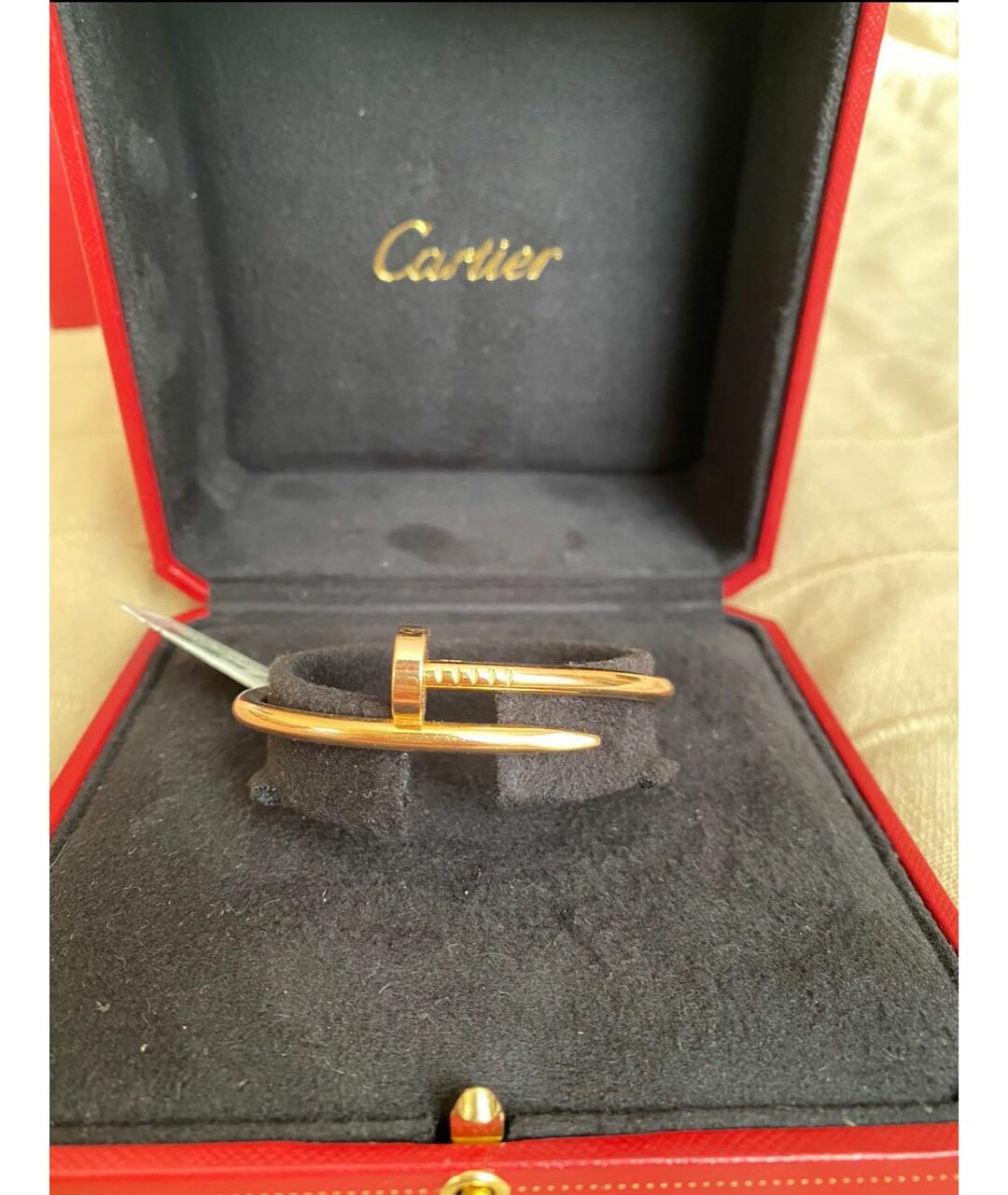 CARTIER Золотой браслет из розового золота, фото 6