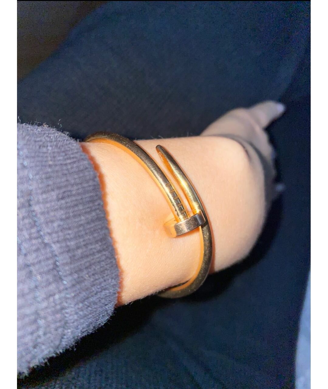 CARTIER Золотой браслет из розового золота, фото 7