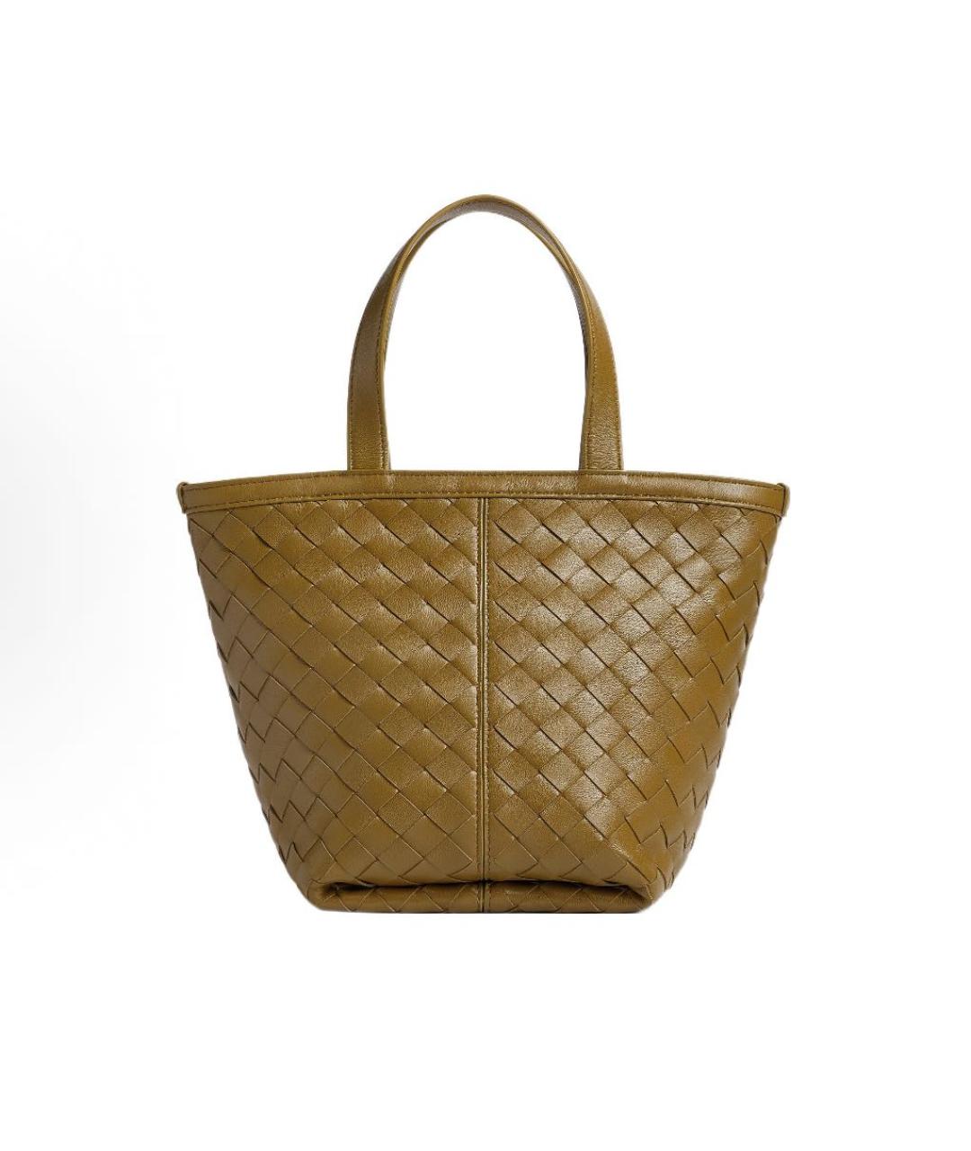 BOTTEGA VENETA Кожаная сумка тоут, фото 3