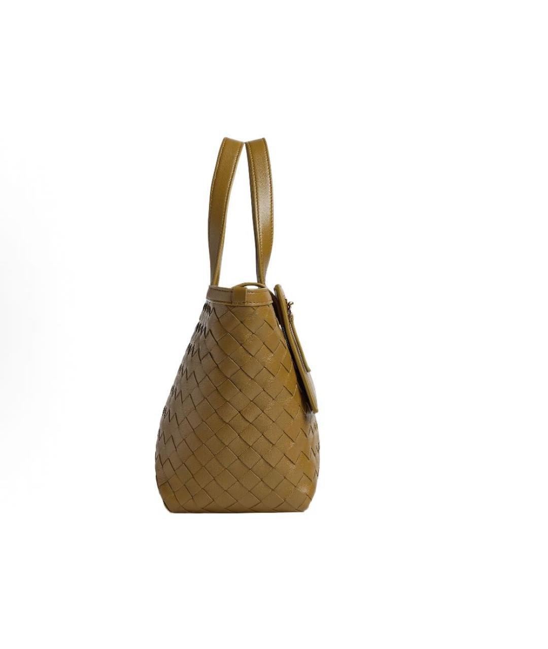BOTTEGA VENETA Кожаная сумка тоут, фото 2