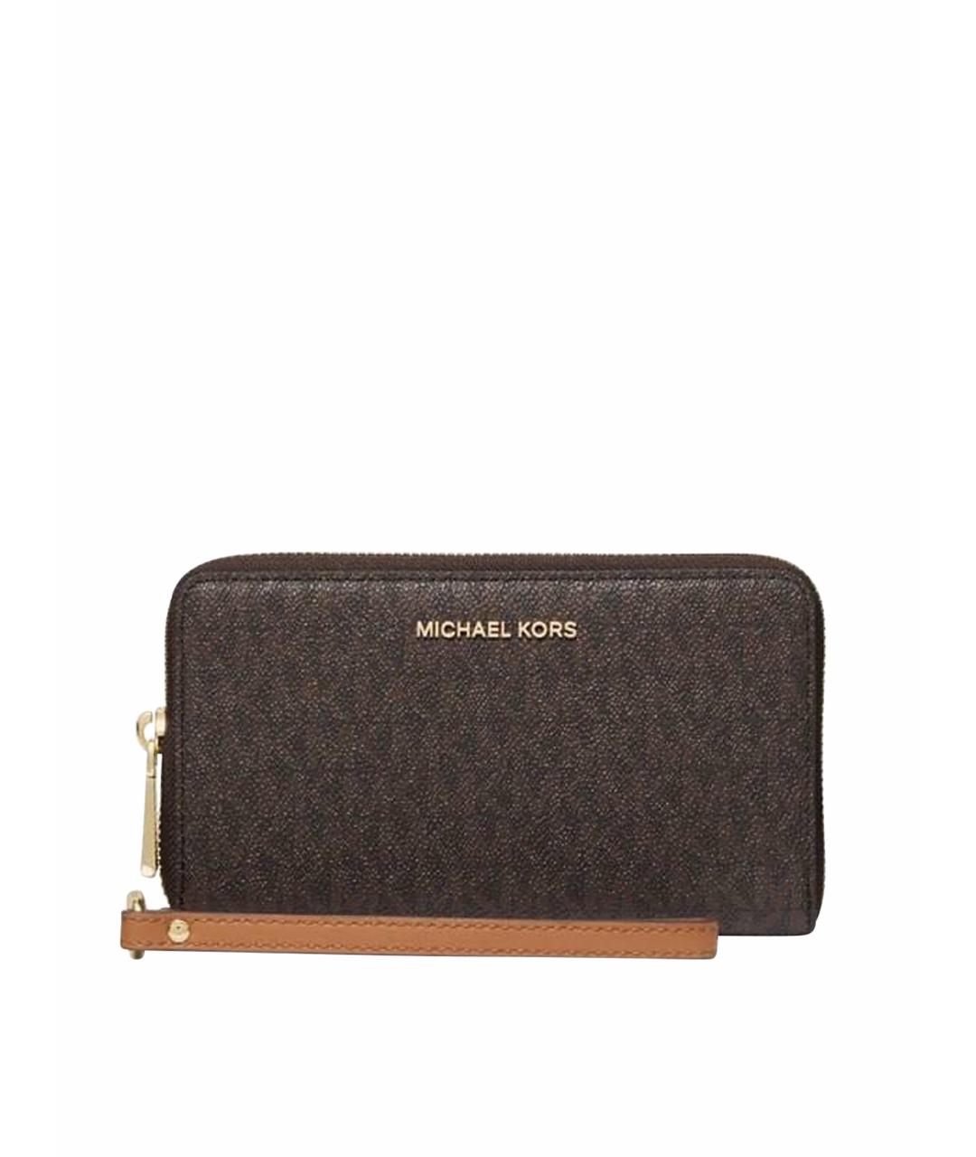 MICHAEL KORS Коричневый кошелек, фото 5