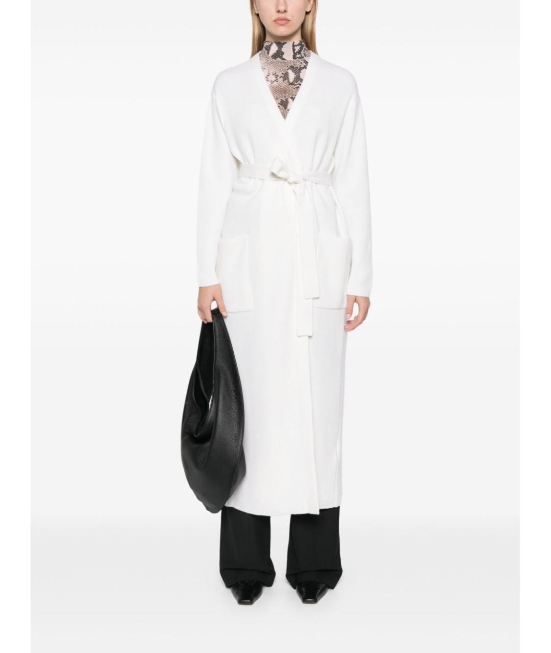 MAX MARA Белый шерстяной кардиган, фото 4