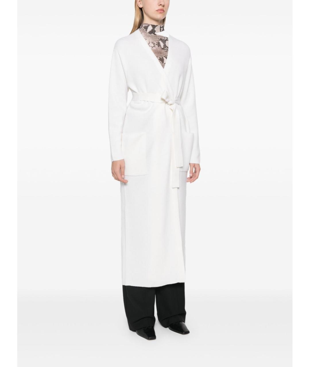 MAX MARA Белый шерстяной кардиган, фото 2