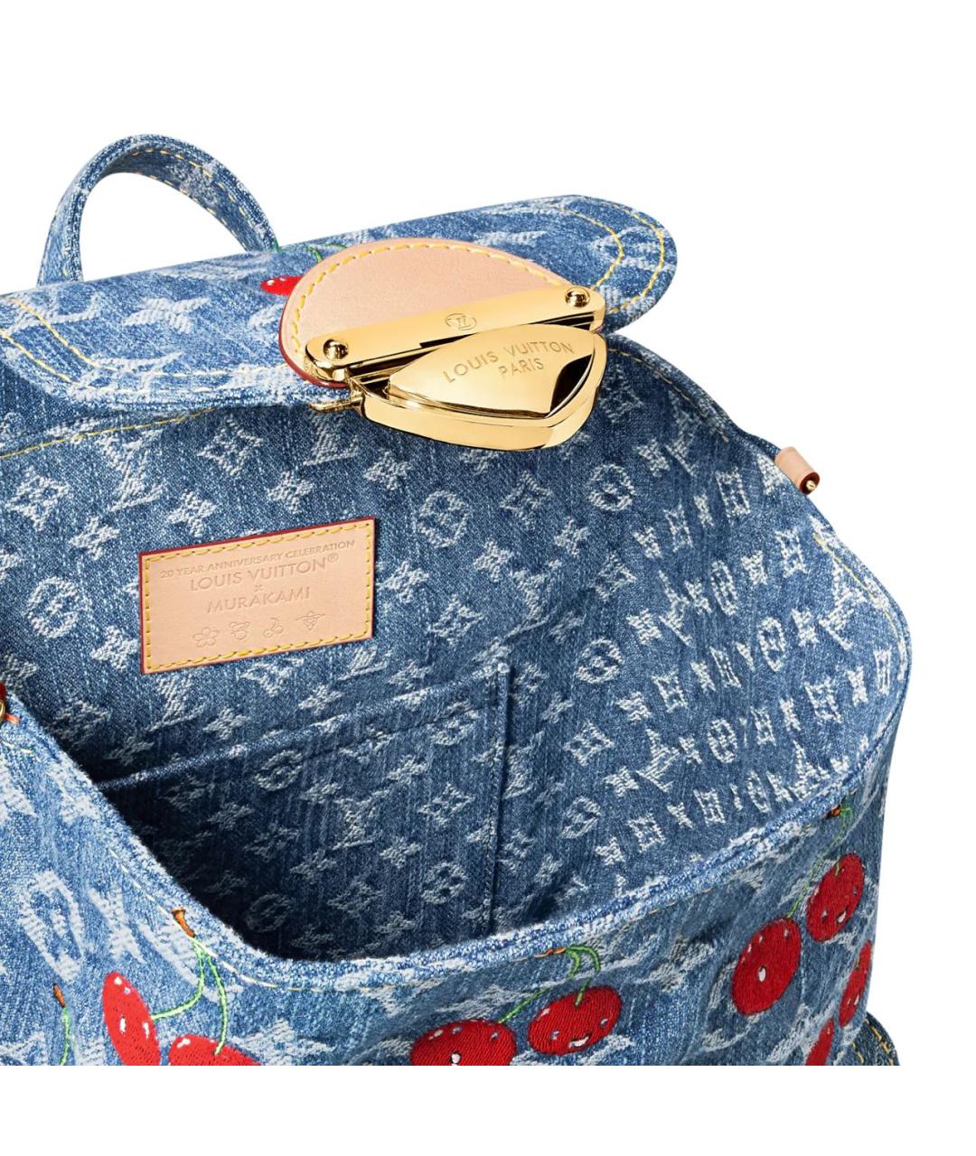 LOUIS VUITTON Мульти хлопковый рюкзак, фото 4
