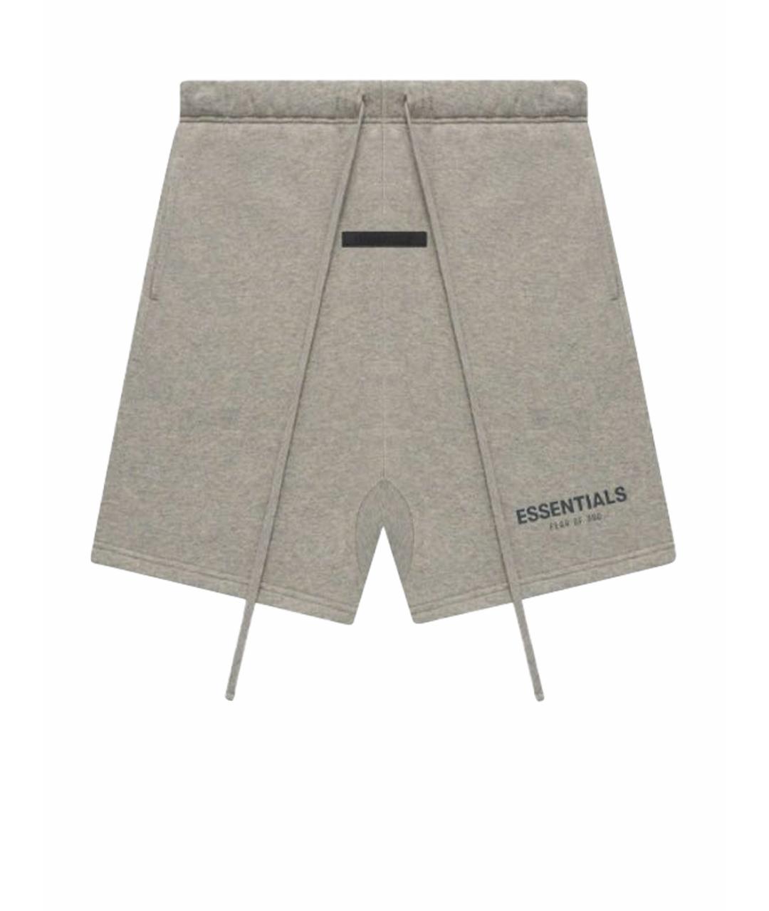 FEAR OF GOD ESSENTIALS Серые хлопковые шорты, фото 1