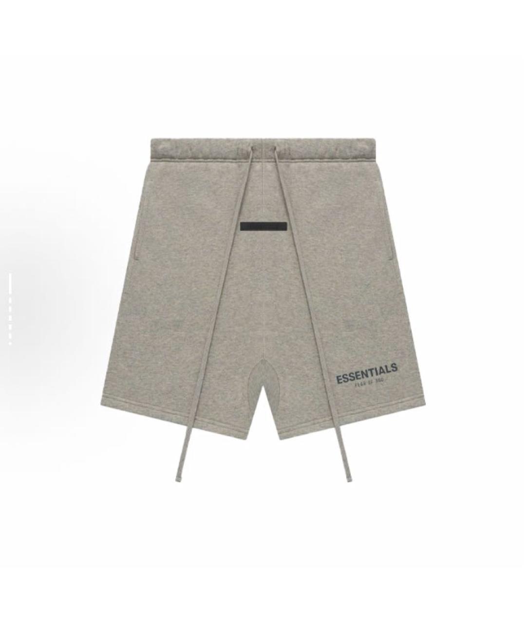 FEAR OF GOD ESSENTIALS Серые хлопковые шорты, фото 9