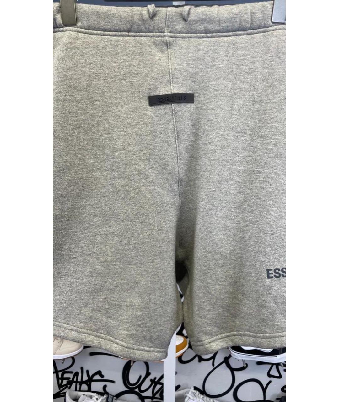 FEAR OF GOD ESSENTIALS Серые хлопковые шорты, фото 5