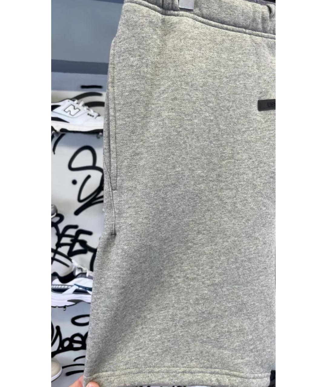 FEAR OF GOD ESSENTIALS Серые хлопковые шорты, фото 6