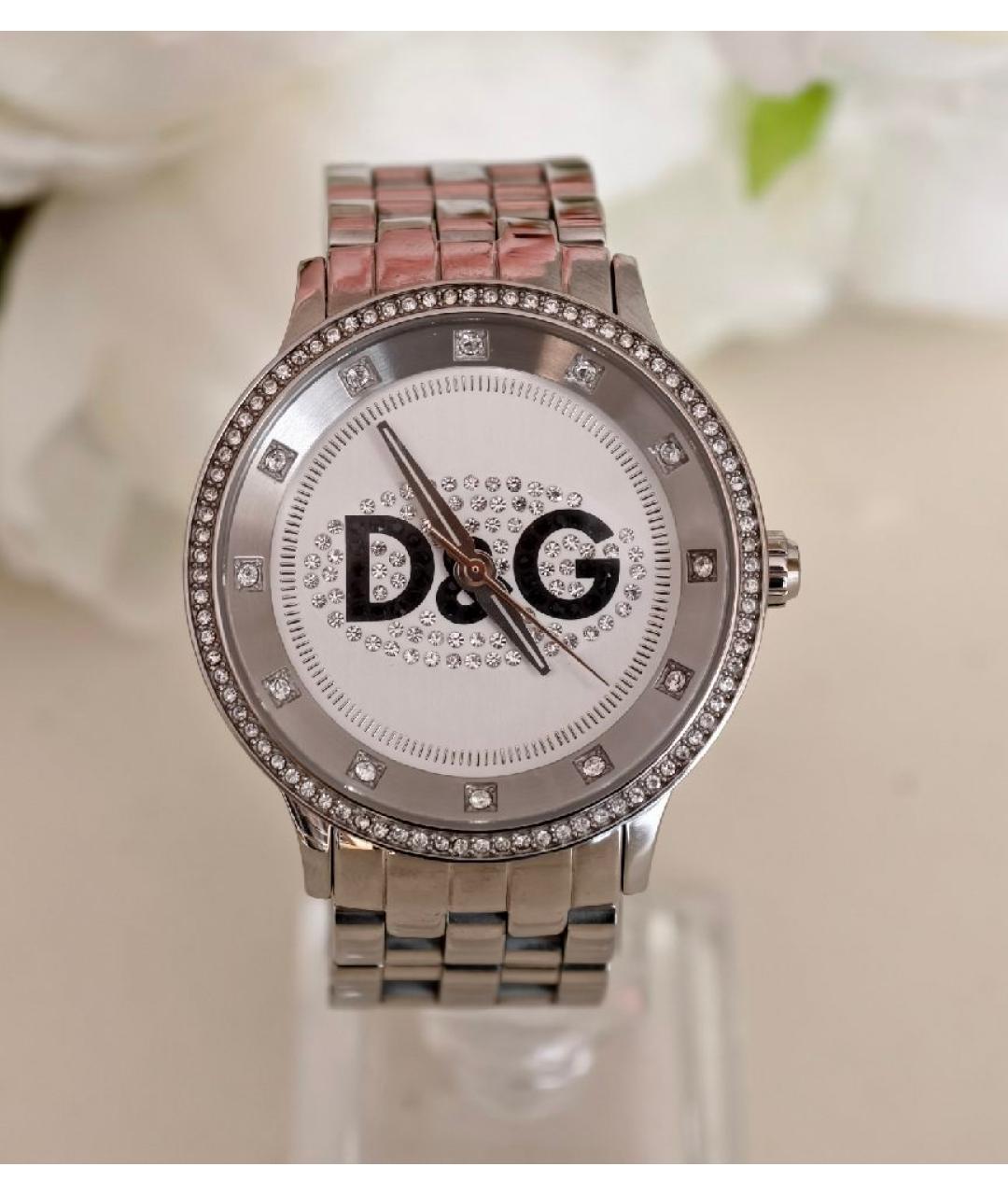 DOLCE&GABBANA Серебряные часы, фото 6