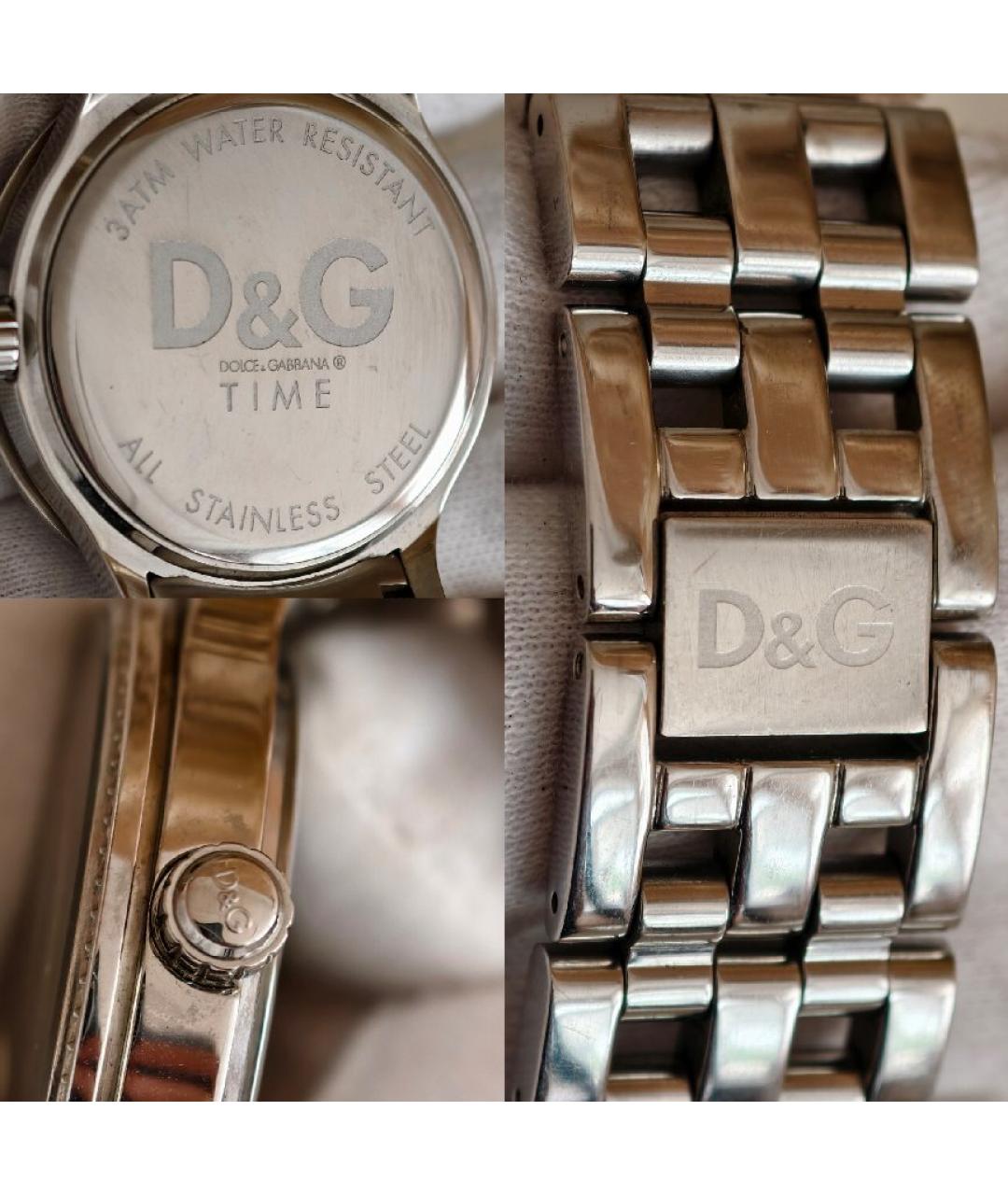 DOLCE&GABBANA Серебряные часы, фото 4