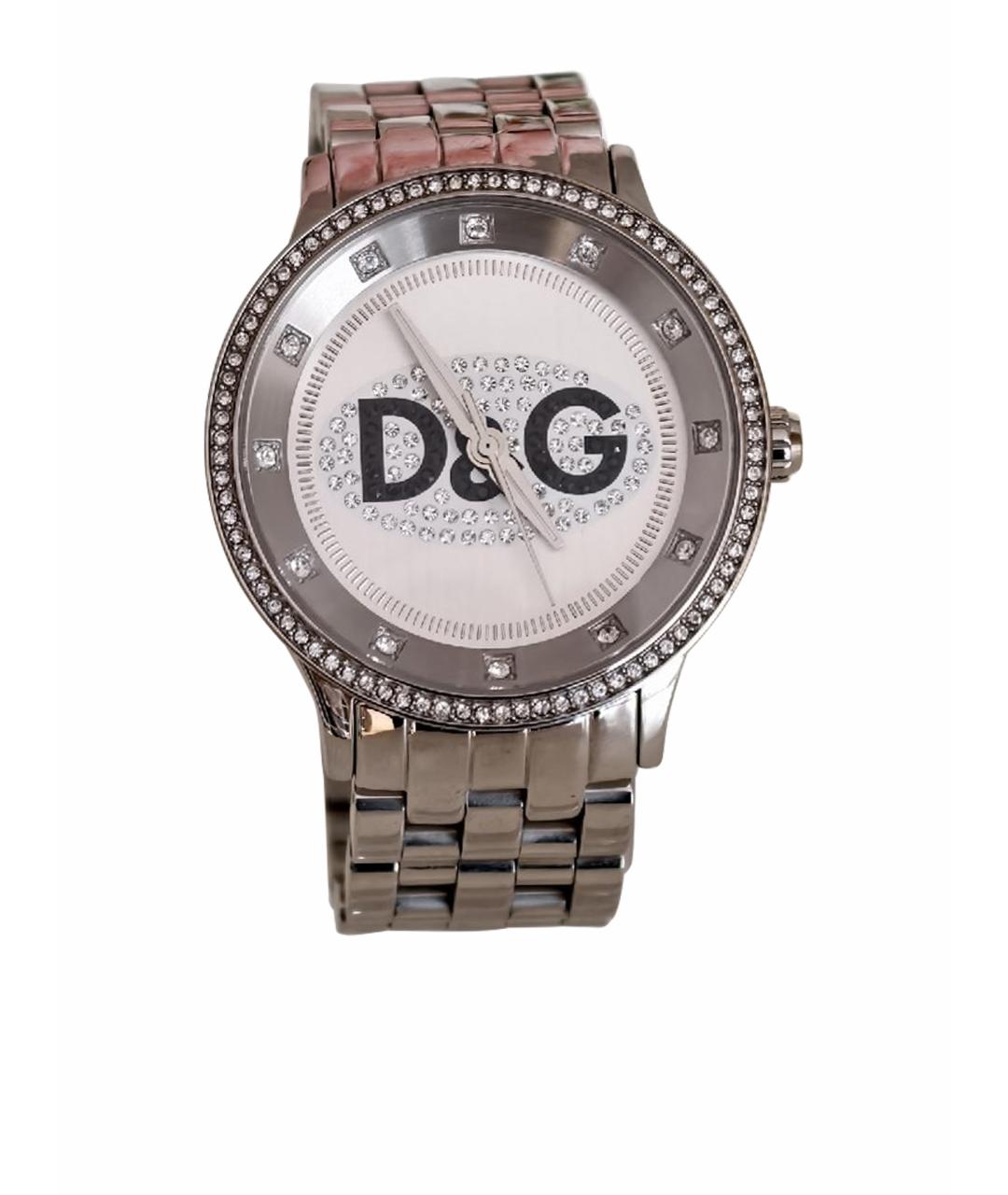 DOLCE&GABBANA Серебряные часы, фото 1