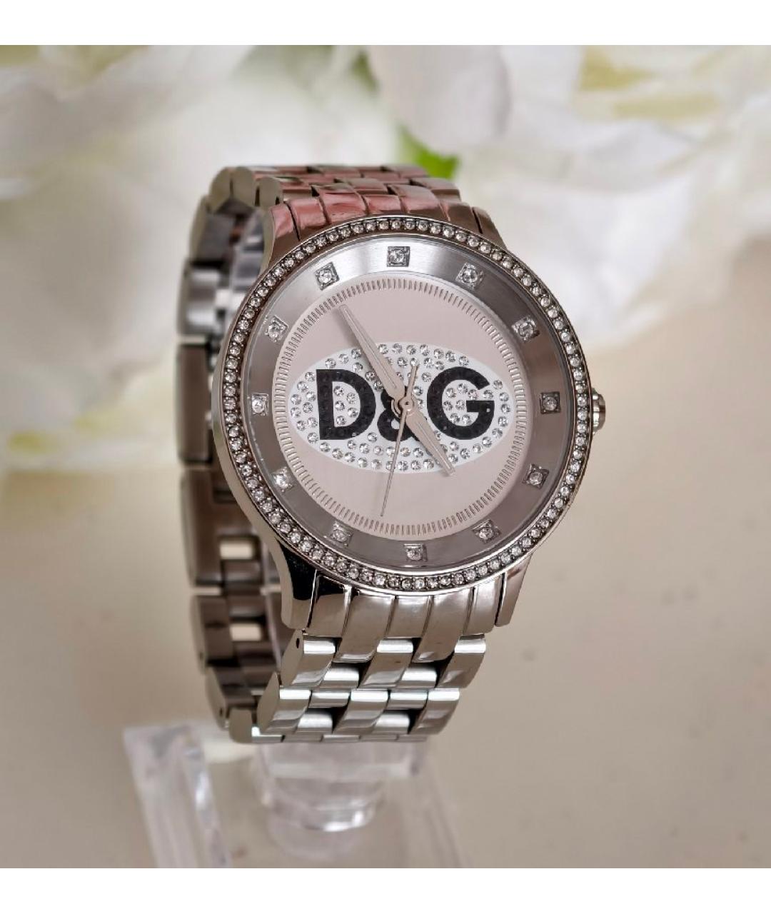 DOLCE&GABBANA Серебряные часы, фото 5
