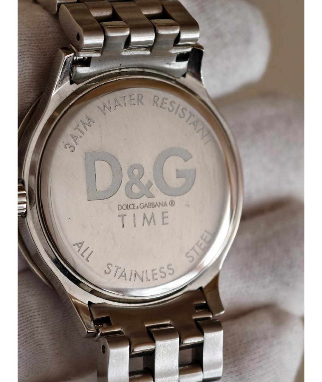 DOLCE&GABBANA Серебряные часы, фото 2