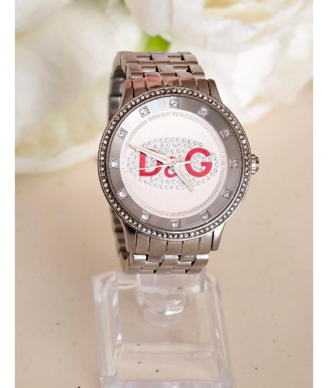 DOLCE&GABBANA Серебряные часы, фото 7