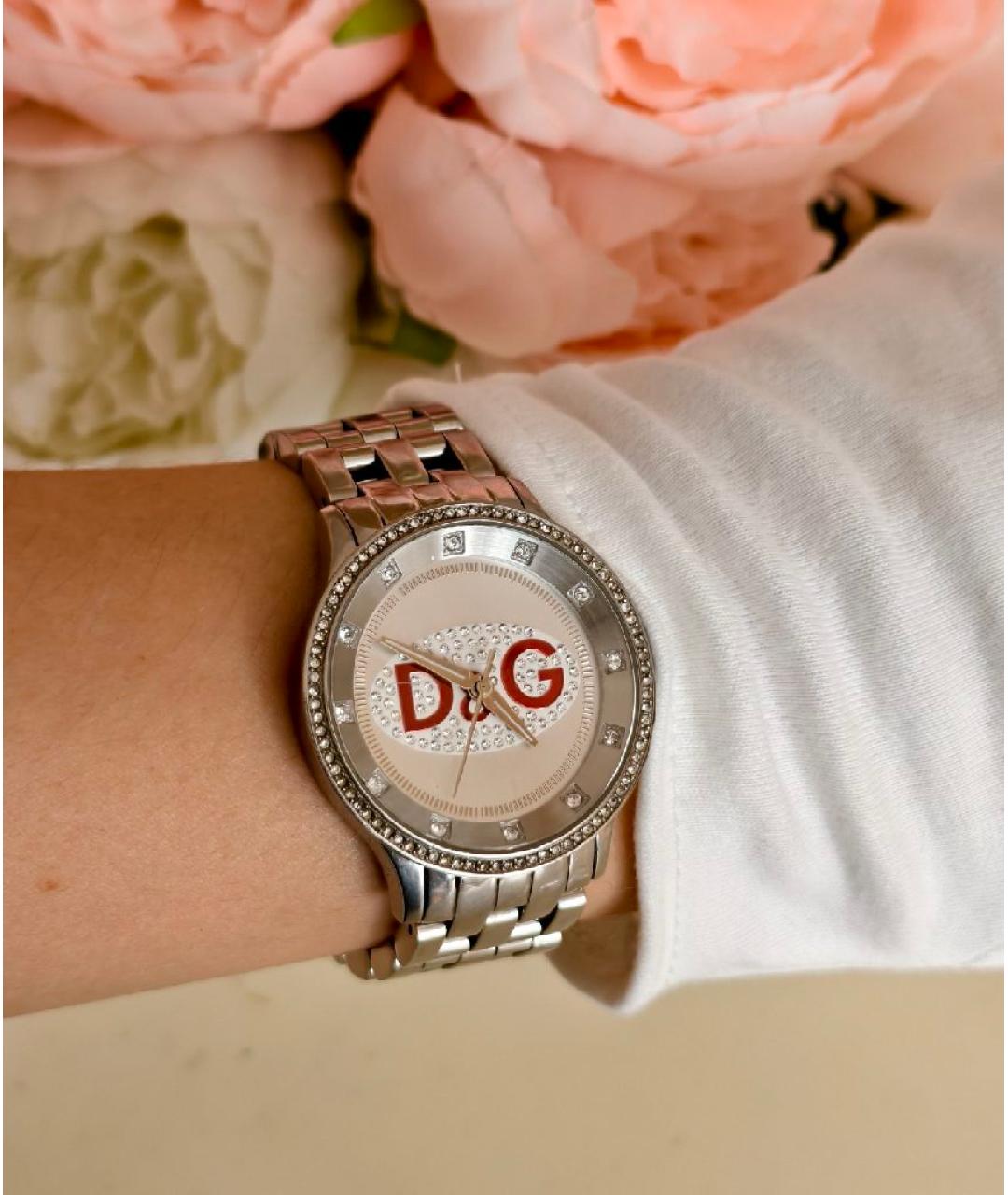DOLCE&GABBANA Серебряные часы, фото 5