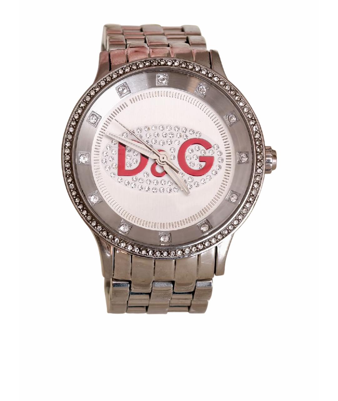 DOLCE&GABBANA Серебряные часы, фото 1