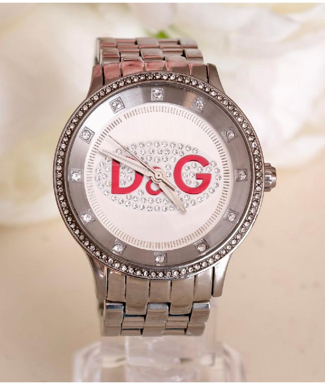 DOLCE&GABBANA Серебряные часы, фото 8