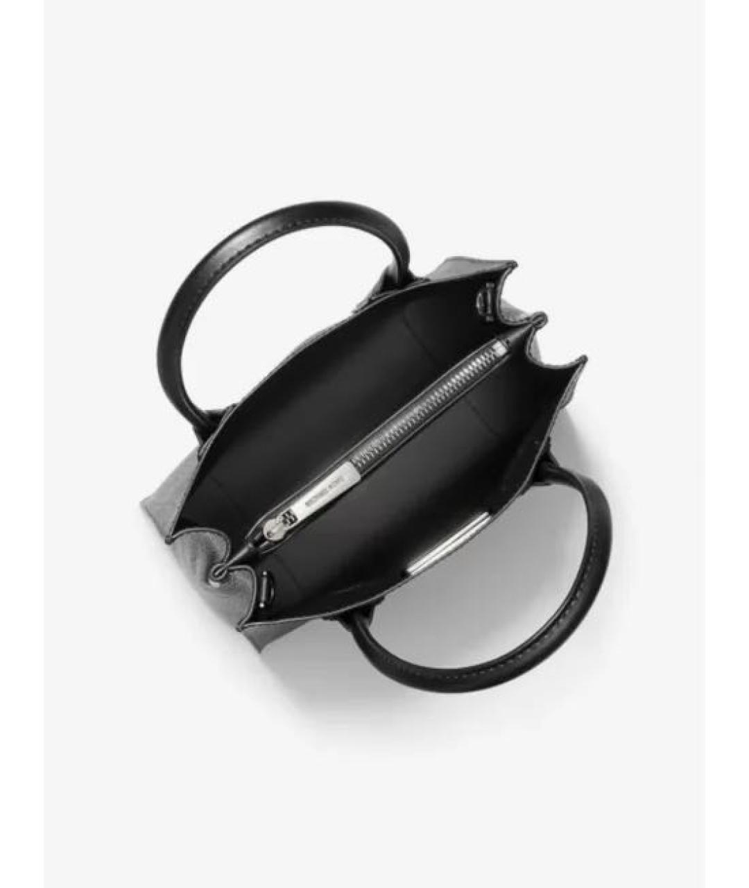 MICHAEL KORS Черная сумка через плечо из искусственной кожи, фото 3