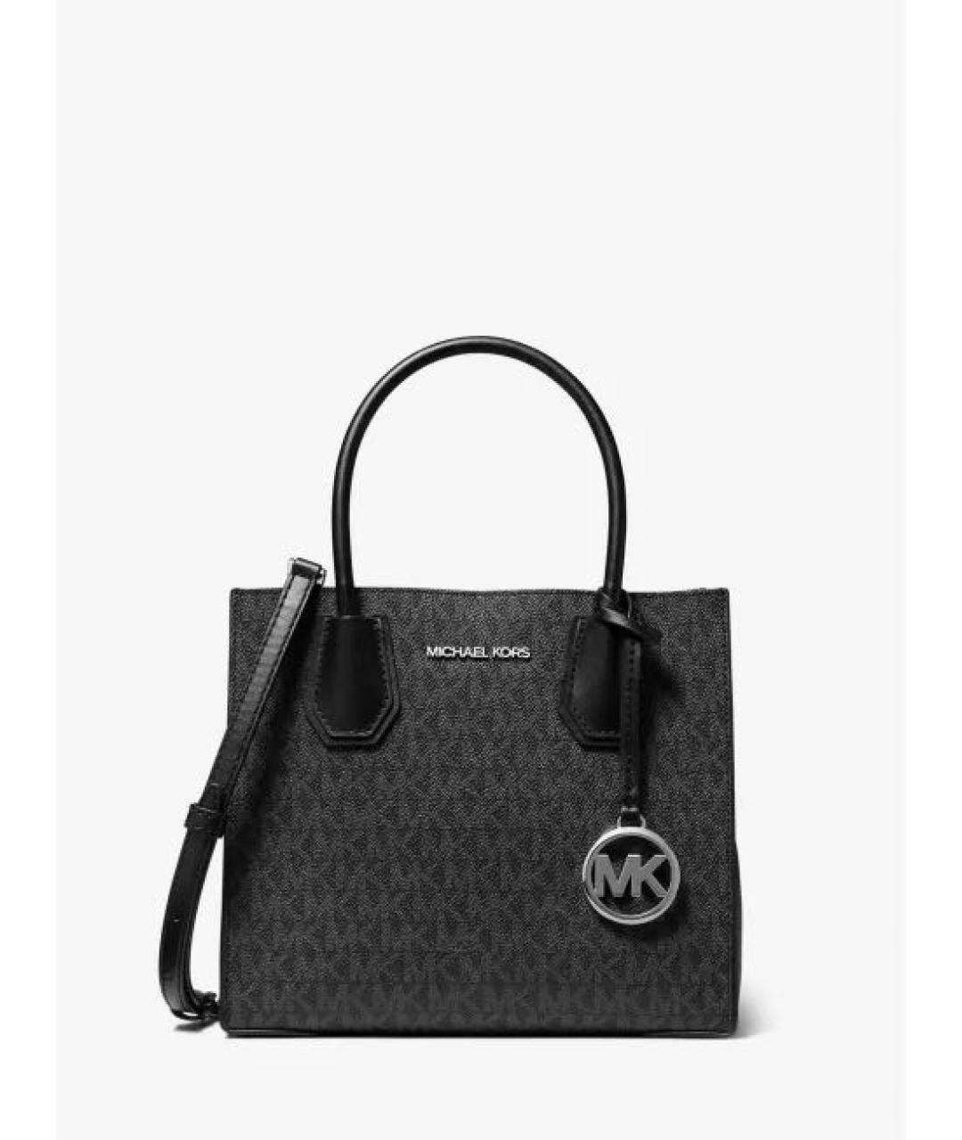 MICHAEL KORS Черная сумка через плечо из искусственной кожи, фото 4
