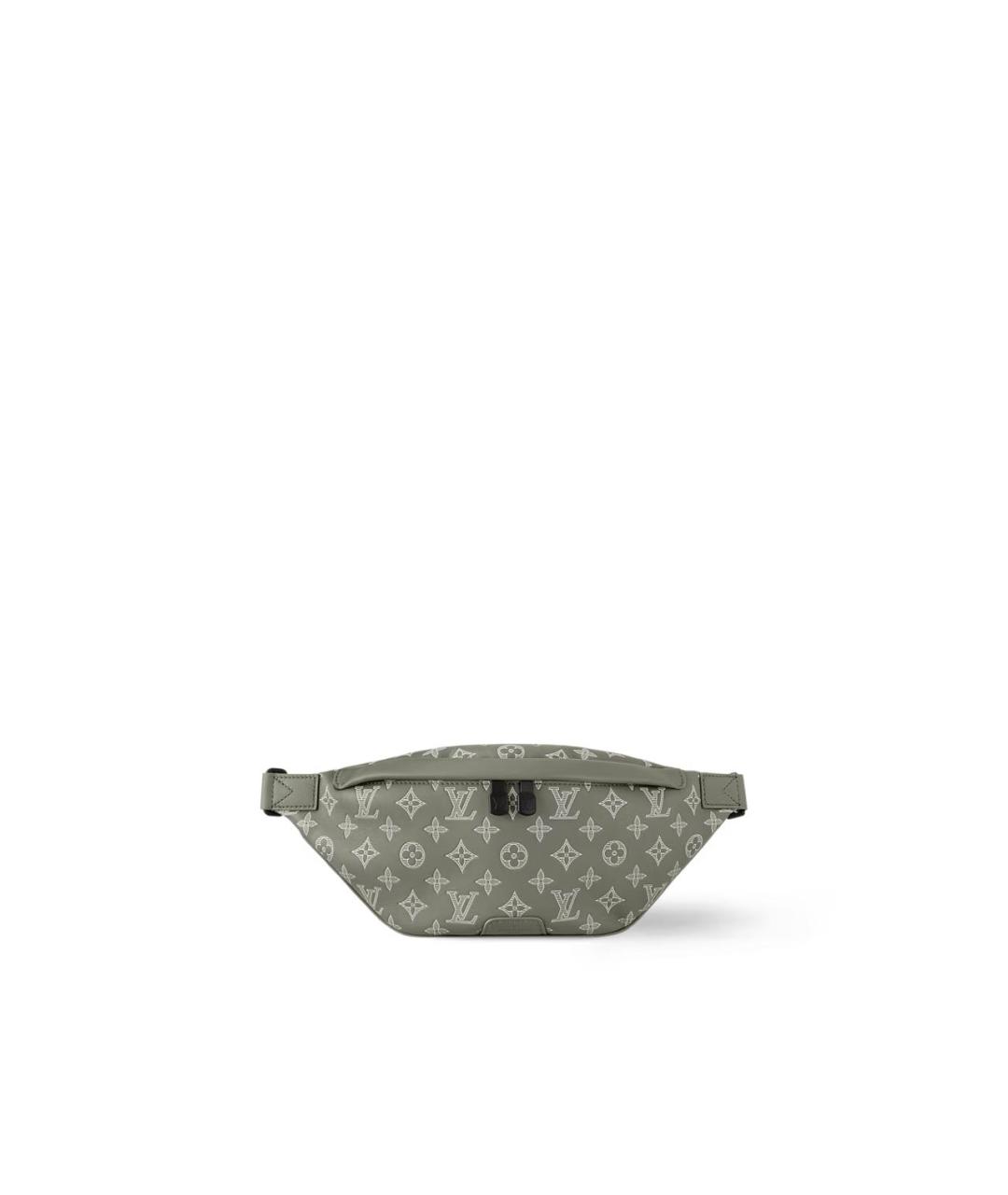 LOUIS VUITTON Зеленая поясная сумка, фото 7