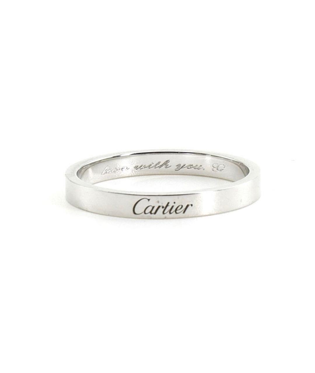 CARTIER Платиновое кольцо, фото 9