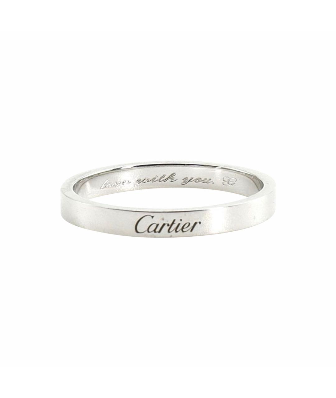 CARTIER Платиновое кольцо, фото 1