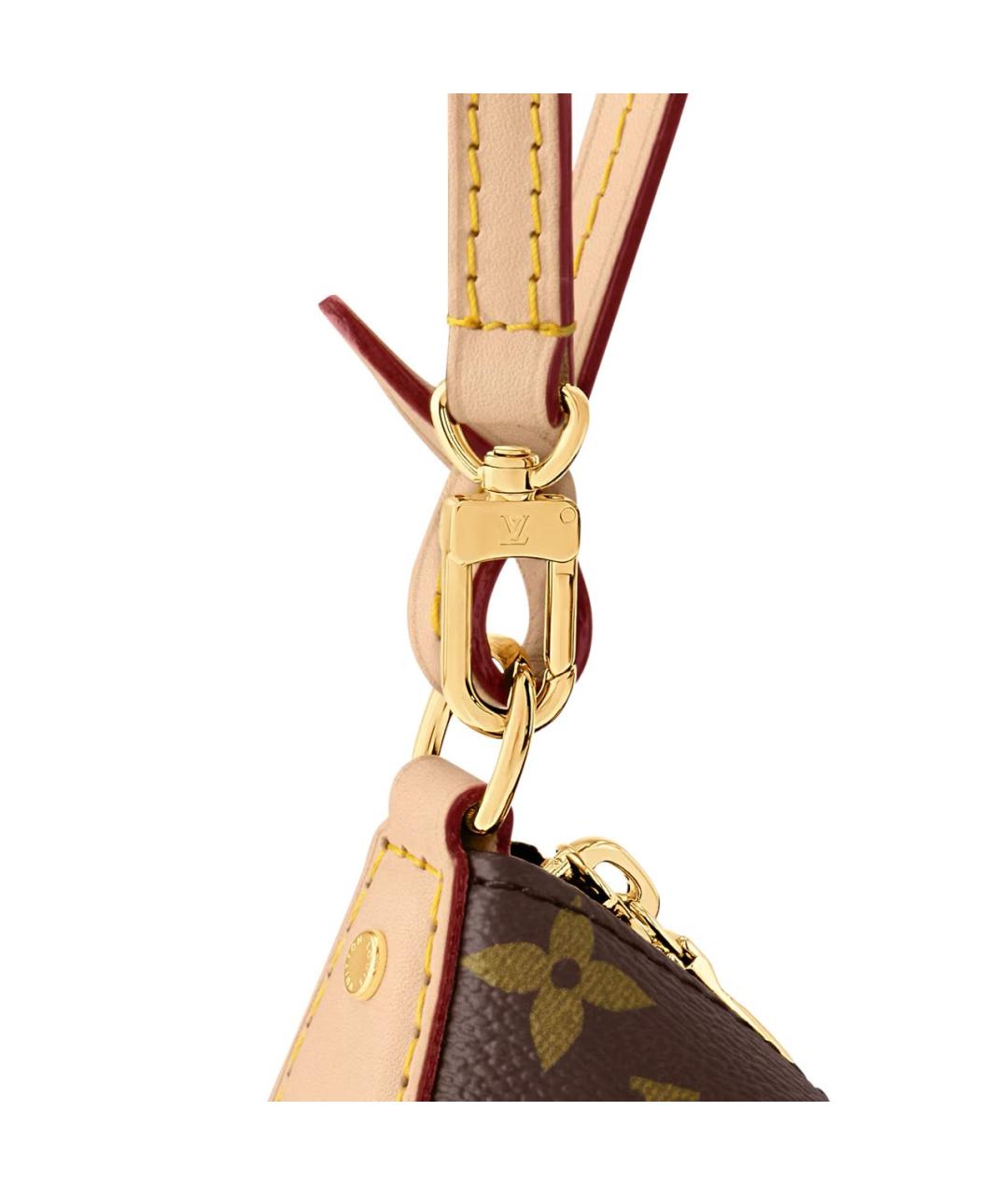 LOUIS VUITTON Коричневая сумка через плечо, фото 6