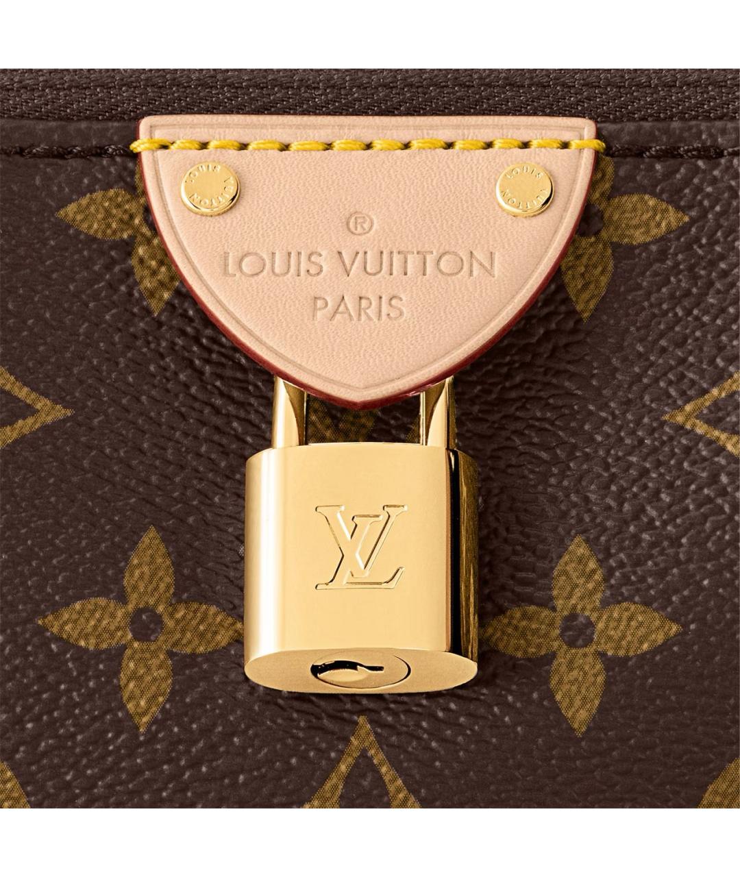 LOUIS VUITTON Коричневая сумка через плечо, фото 7