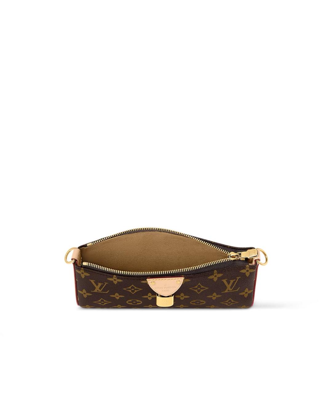 LOUIS VUITTON Коричневая сумка через плечо, фото 4