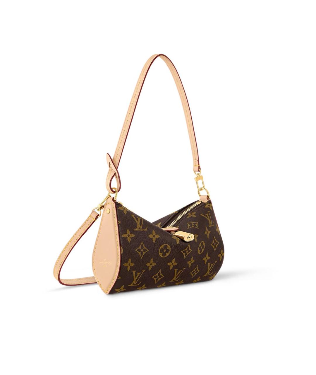 LOUIS VUITTON Коричневая сумка через плечо, фото 2