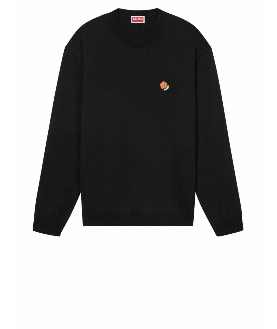 KENZO Черный джемпер / свитер, фото 1