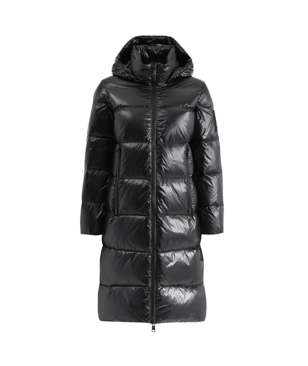 ARMANI EXCHANGE Черный полиамидовый пуховик, фото 1