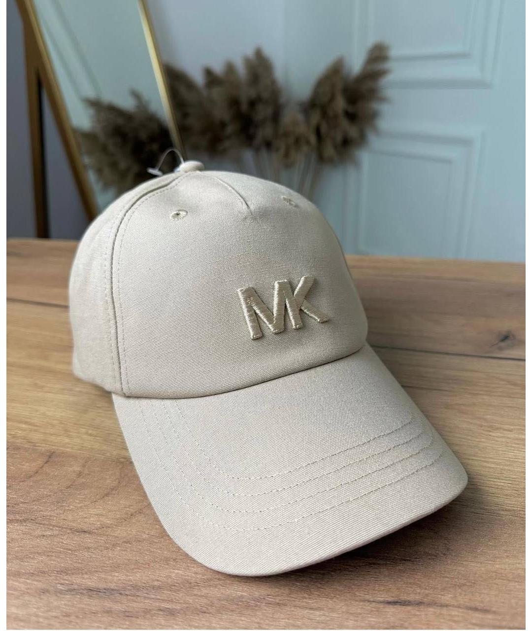MICHAEL KORS Бежевая кепка, фото 4