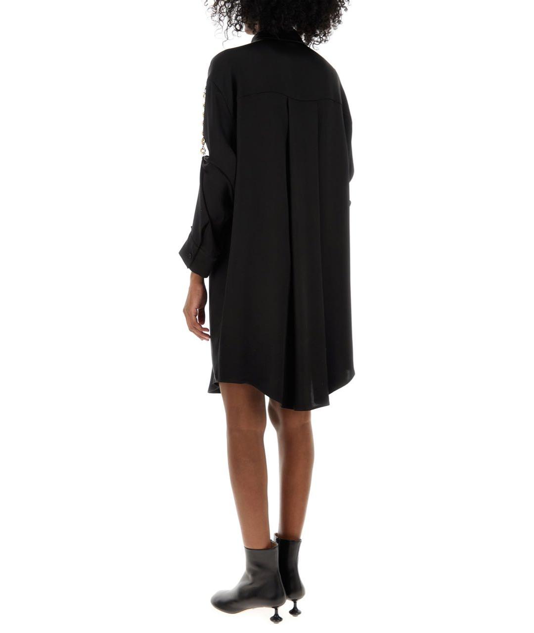 LOEWE Черное коктейльное платье, фото 5