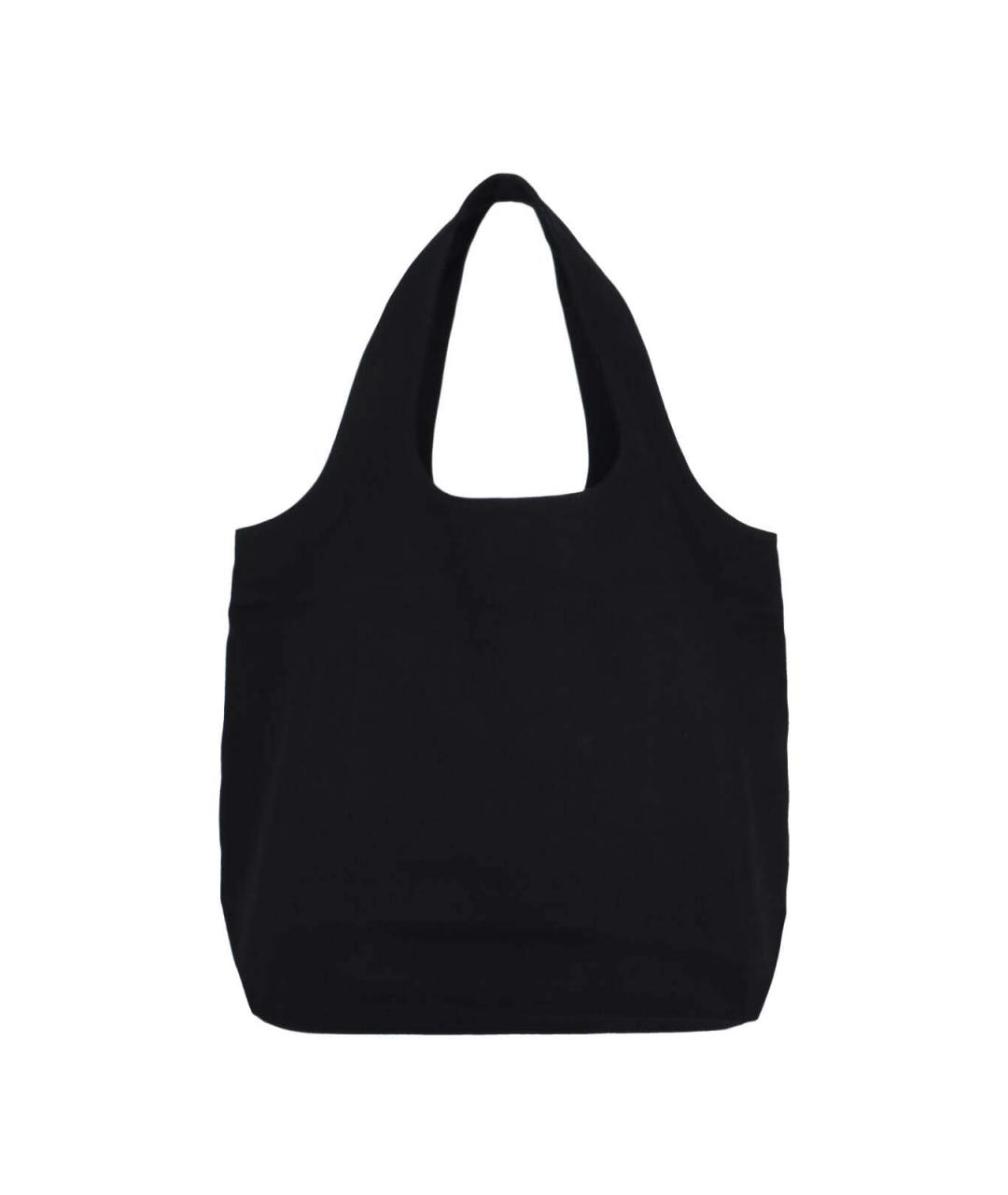 A.P.C. Черная хлопковая сумка тоут, фото 3